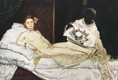 Jean Auguste Dominique Ingres Edouard Manet Olympia (mk04) oil painting picture